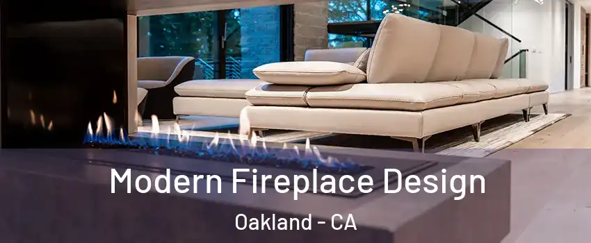  Modern Fireplace Design Oakland - CA